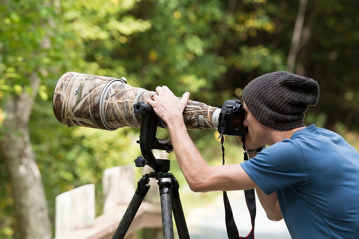 Ilustračná fotografia fotografa pri práci – Tomáš Hudák
